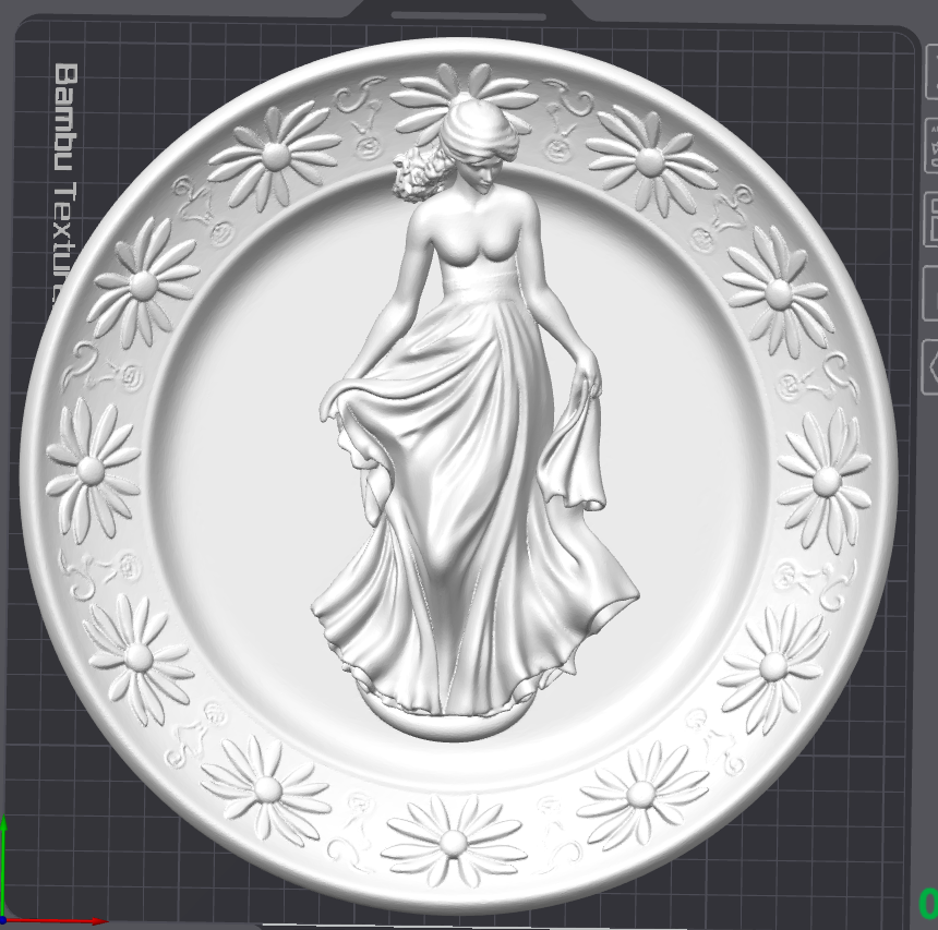 Floral Jewelry Tray STL File