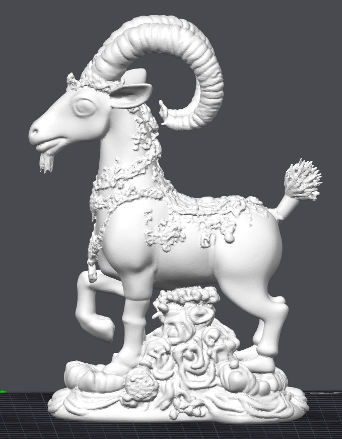 Aries Zodiac Sign STL File