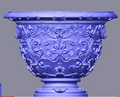 Elegant Flower Vase STL File