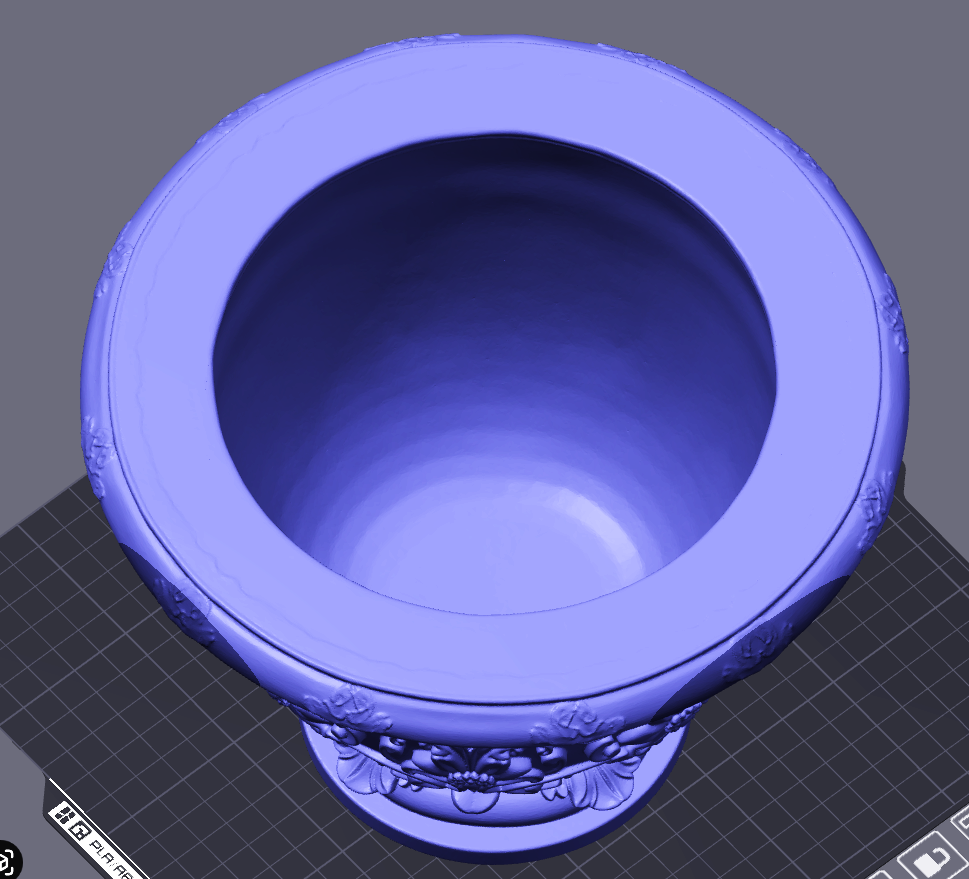 Elegant Flower Vase STL File