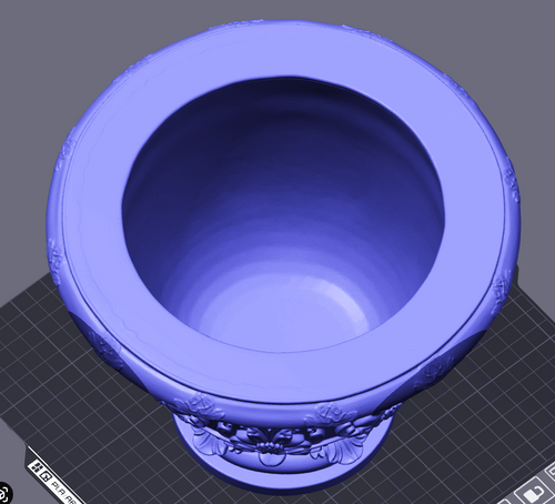 Elegant Flower Vase STL File