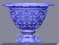 Tall Flower Vase STL File