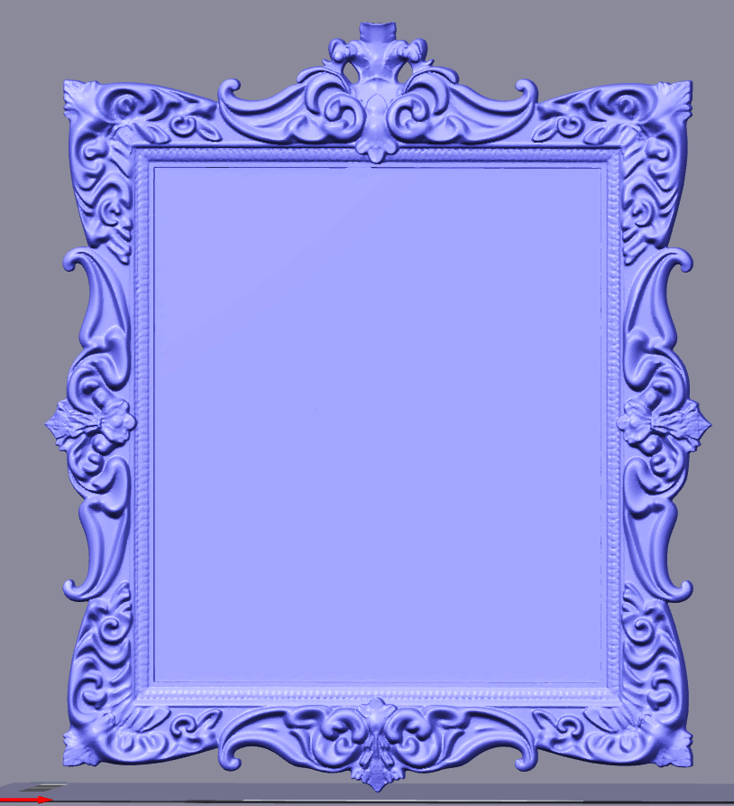 Vintage Photo Frame STL File