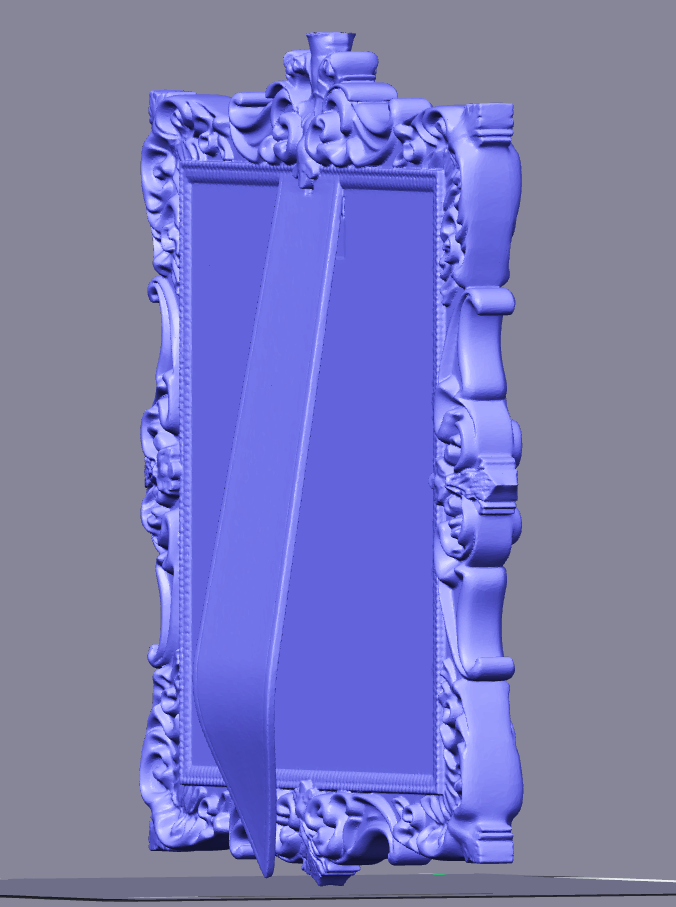 Vintage Photo Frame STL File