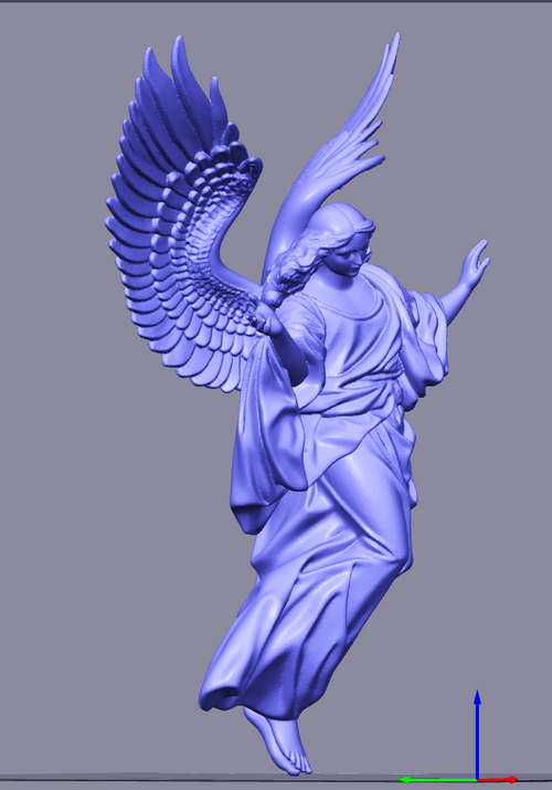 Decorative Angel STL File