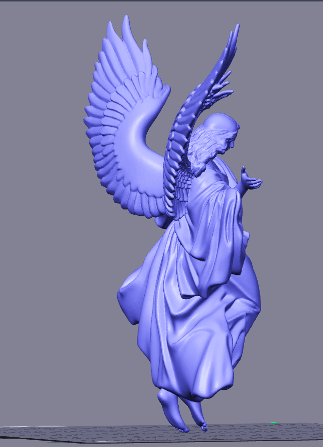 Decorative Angel STL File