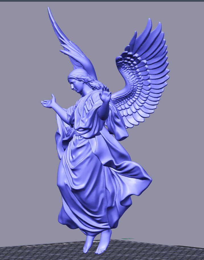 Decorative Angel STL File