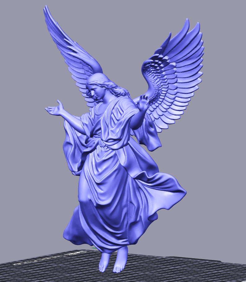 Decorative Angel STL File