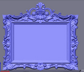 Classic Photo Frame STL File