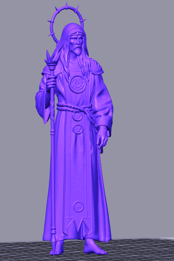 3D Printable Druid STL File