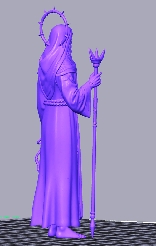 3D Printable Druid STL File