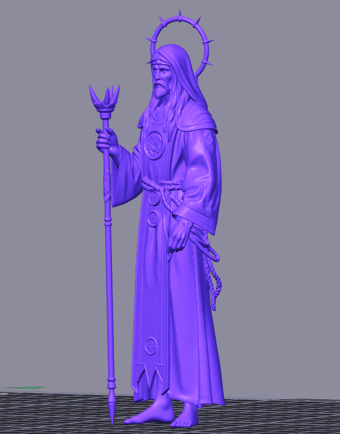 3D Printable Druid STL File