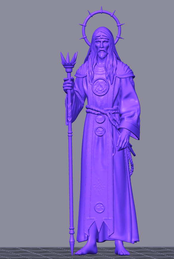 3D Printable Druid STL File