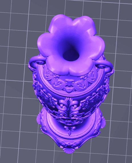 Baroque Style Vase STL No. 4
