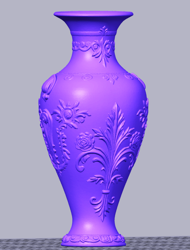 Baroque Style Vase STL No. 5