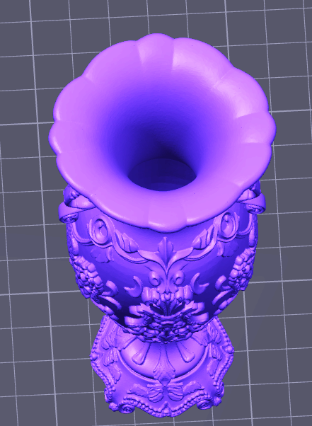 Baroque Cup STL File – 3D Printable Ornate Decorative Cup Design