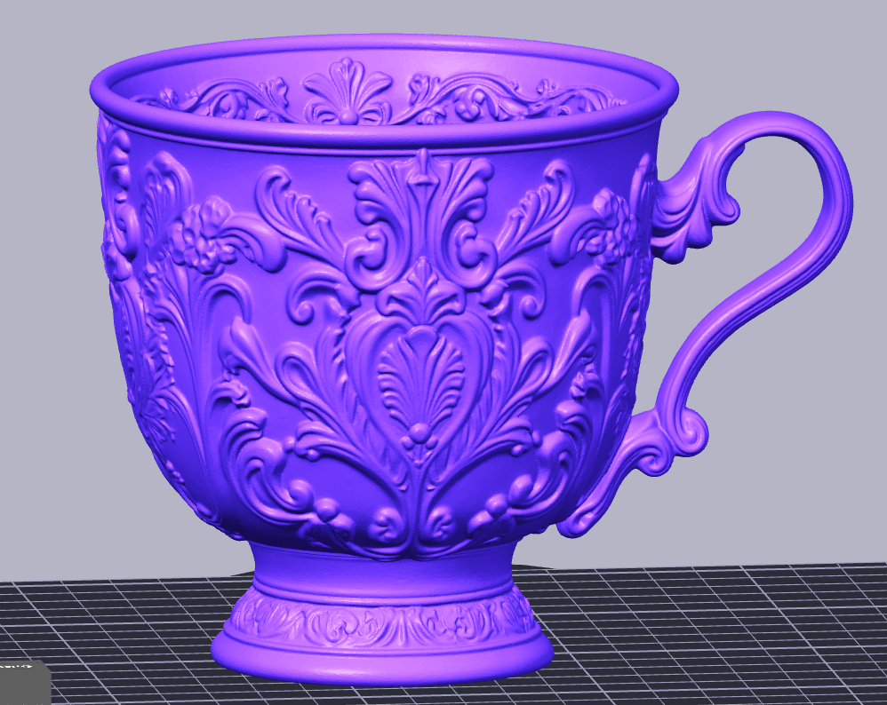 STL Flower Planting Vase