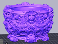 STL Baroque Vase