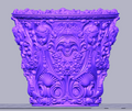 STL Baroque Vase No. 3