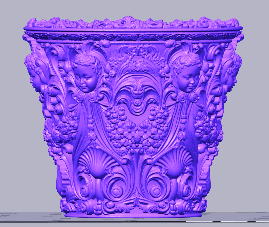 STL Baroque Vase No. 3