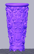 STL Baroque Vase No. 4