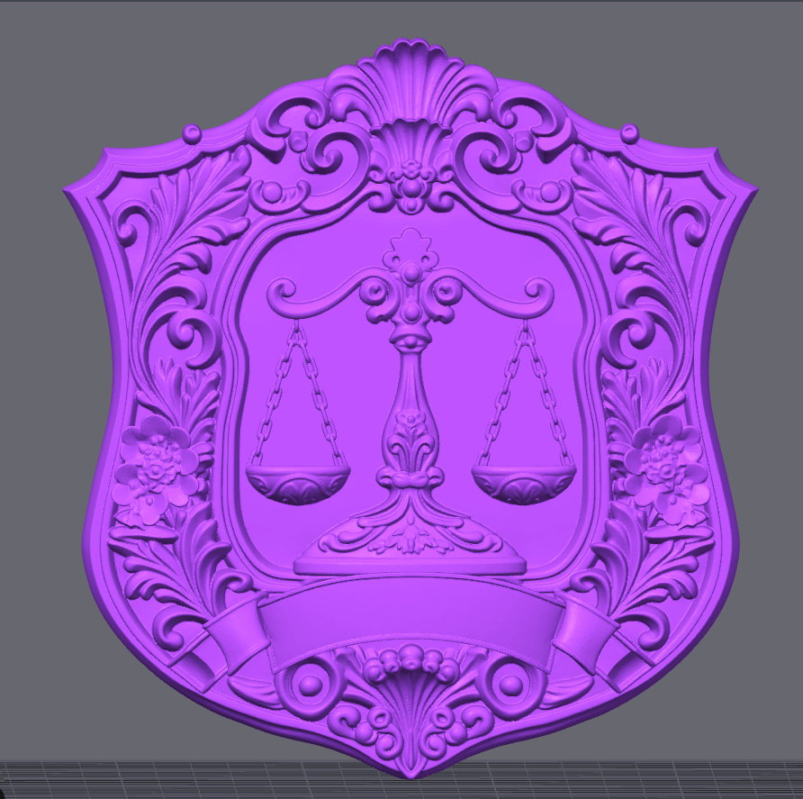 Libra Zodiac Sign STL File – 3D Printable Horoscope Wall Art & Gift