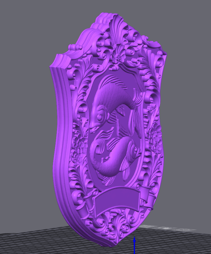 Pisces Zodiac Sign STL File – 3D Printable Horoscope Wall Art & Gift