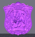Leo Zodiac Sign STL File – 3D Printable Horoscope Wall Art & Gift