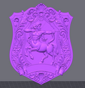 Sagittarius Zodiac Sign STL File – 3D Printable Horoscope Wall Art & Gift