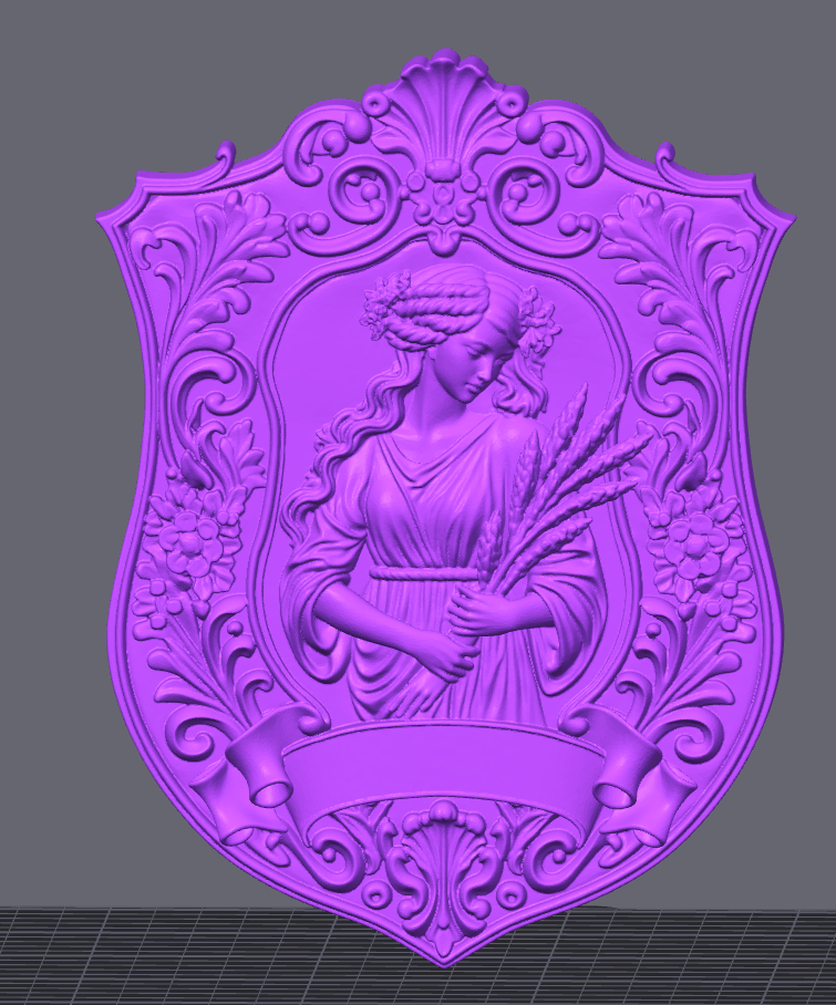 Virgo Zodiac Sign STL File – 3D Printable Horoscope Wall Art & Gift