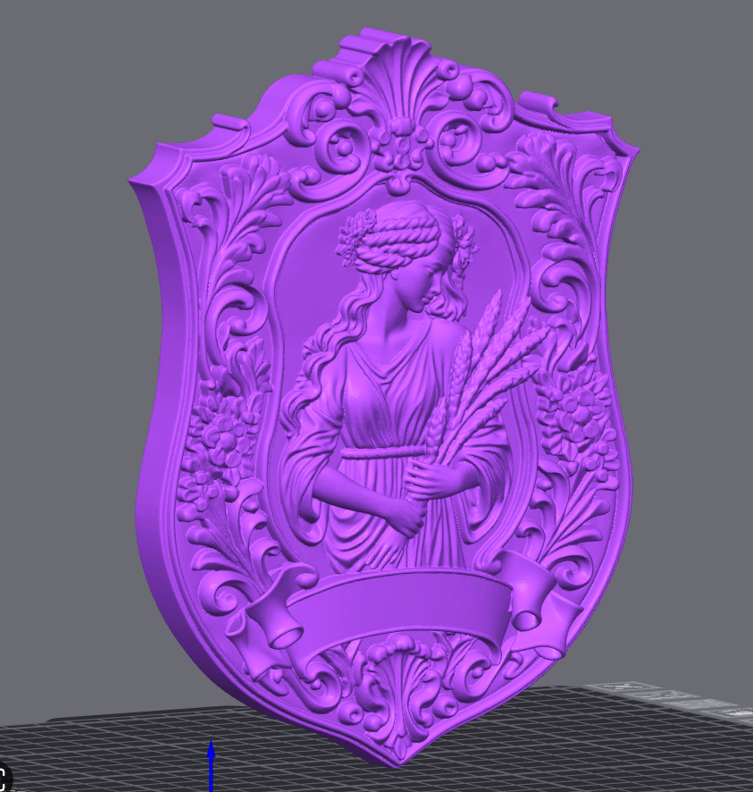 Virgo Zodiac Sign STL File – 3D Printable Horoscope Wall Art & Gift