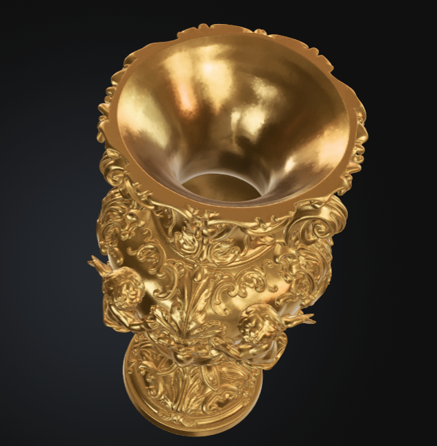 Baroque Style Vase – STL 3D File
